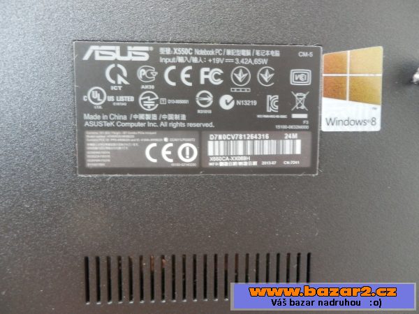 Asus X550C 4GB-500GB