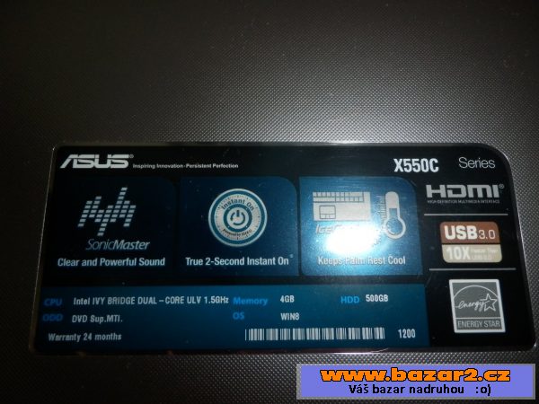 Asus X550C 4GB-500GB