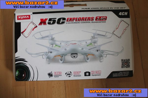 Dron s HD kamerou X5C Explorers 2,4G