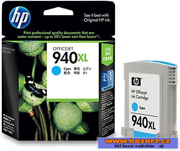Inkoustová kazeta HP C4907A 940 XL