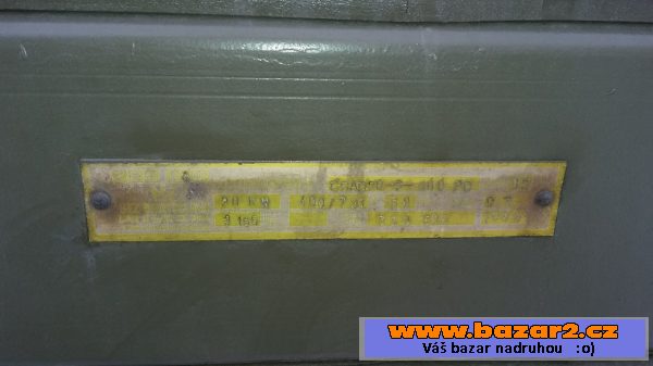 Elektrocentrála 30kW s TP a SPZ
