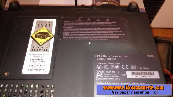 Prodám LCD projector Epson EMP-700