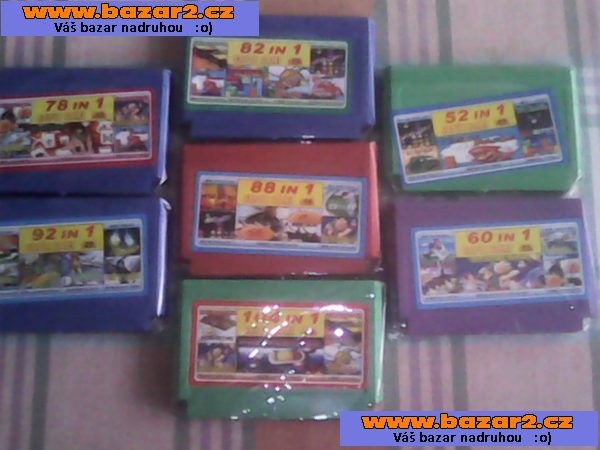 TV GAME- HERNI KONZOLE - MARIO,TANKY,BOMBRMAN A JINE,NOVE - RETRO