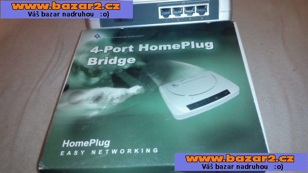  4-Portový Xnet homeplug adaptér-Nový s výraznou slevou