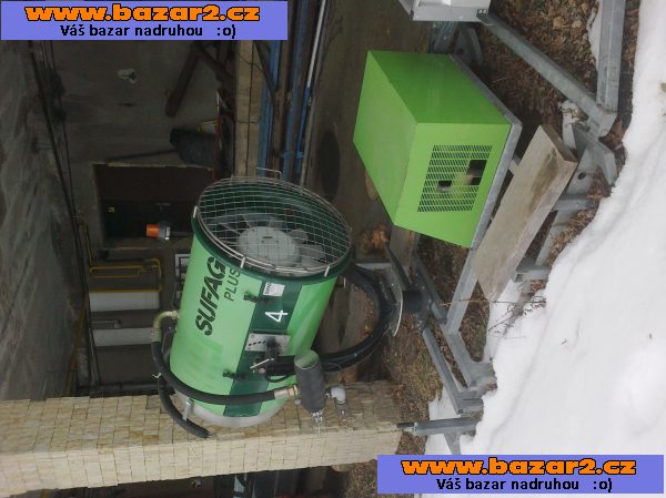 sněžné dělo s příslušenstvím + rolba