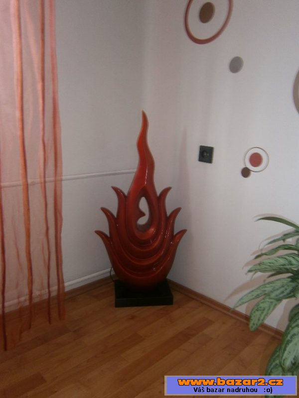 Lampa velká  - oheň
