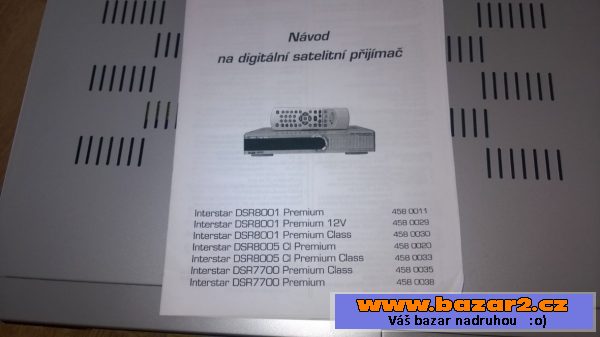 Prodám digitální satelit Intestar