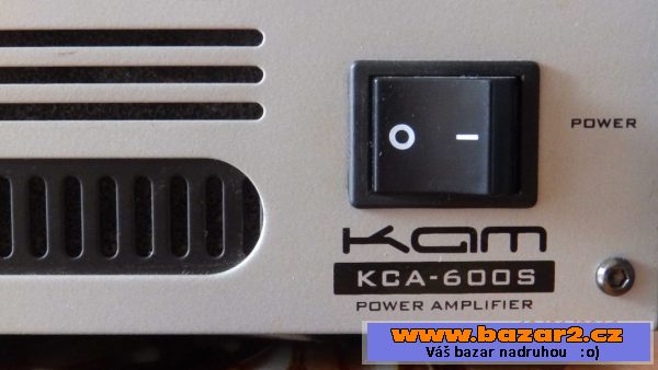 Prodám zesilovač KAM KCA-600S
