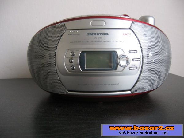 Radiomagnetofon s CD Smarton SM 213