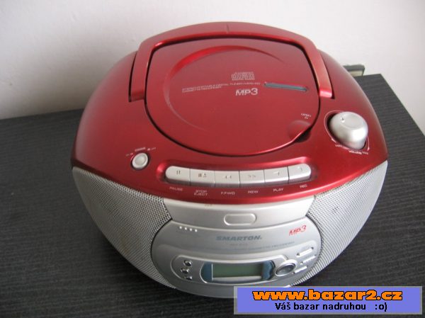 Radiomagnetofon s CD Smarton SM 213