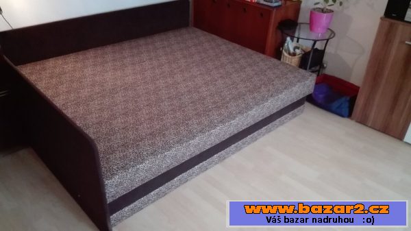 Postel 160x200cm s úlož. prostor
