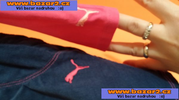 Komplety - SOUPRAVY zn.PUMA vel 104-110 HOLČIČKA A KLUK