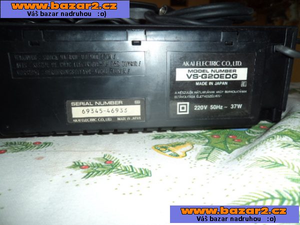 Akai videorekordér.