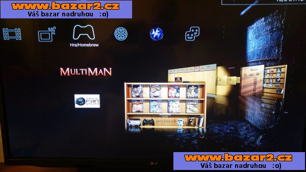 Sony PlayStation 3 120GB Slim ROGERO CFW 4.55 v1.0 