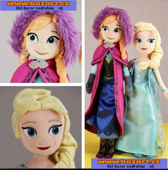 PLYŠOVÁ ELSA A ANNA