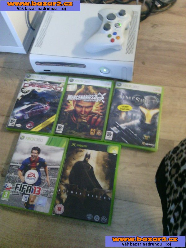 Prodam xbox -360 -60 gb org ovladac a 5 her