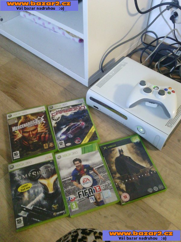 Prodam xbox -360 -60 gb org ovladac a 5 her