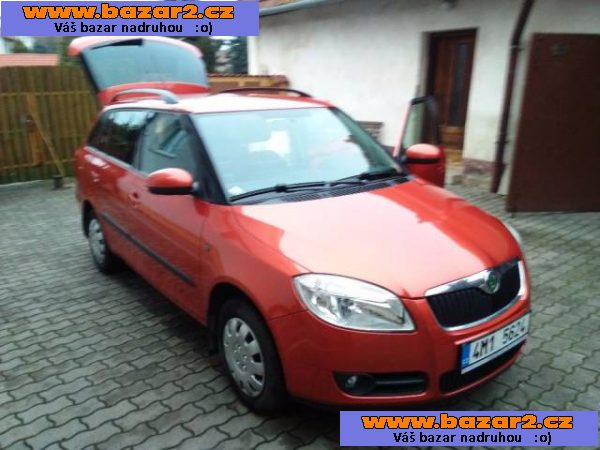 Škoda Fabia combi 1,2 HTP/51 kW,od 1. majitele,DPH