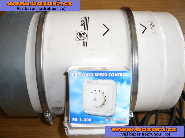 Ventilátor SP - TD1300 + Regulátor otáček Vente RS 1300 