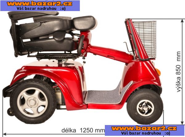 Selvo 4800 elektrický vozík pro tělesně postižené