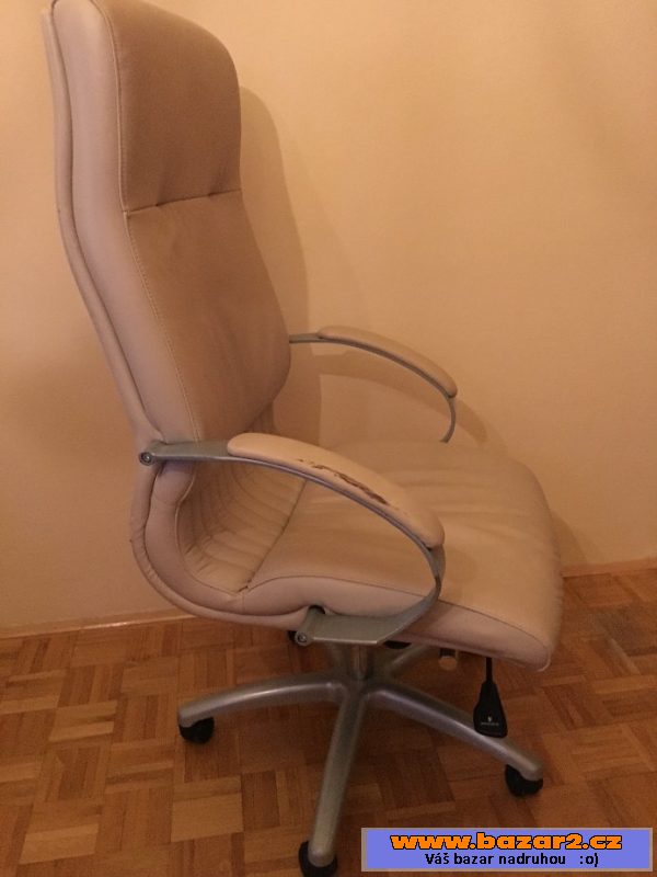 Kancelářské křeslo, kožené