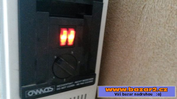 Olejový radiátor Omas
