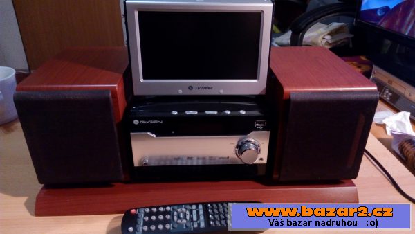 Mini věž s Dvbt a výklopným monitor