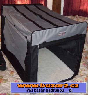 Skládací přenosná bouda - kennelka