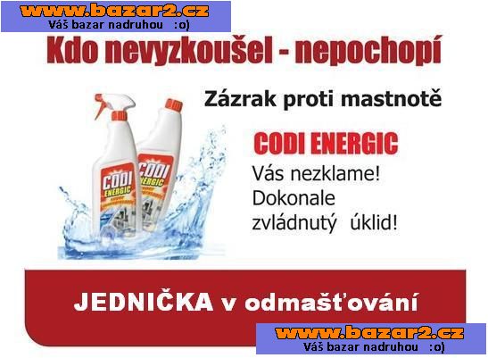 CODI ENERGIC - profesionální pomocník nejen pro profíky