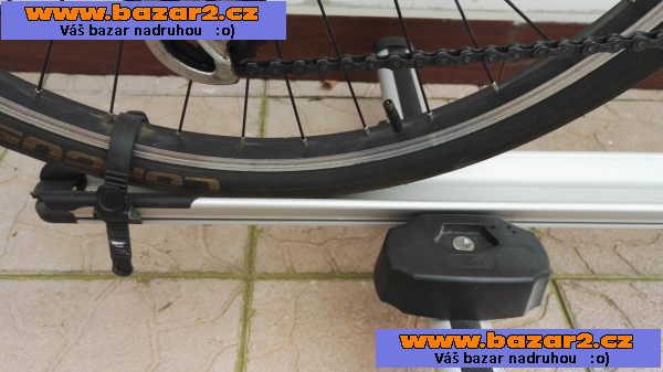 STŘEŠNÍ NOSIČ HAKR -  pro 2 jízdní kola - upevnění na hagusy