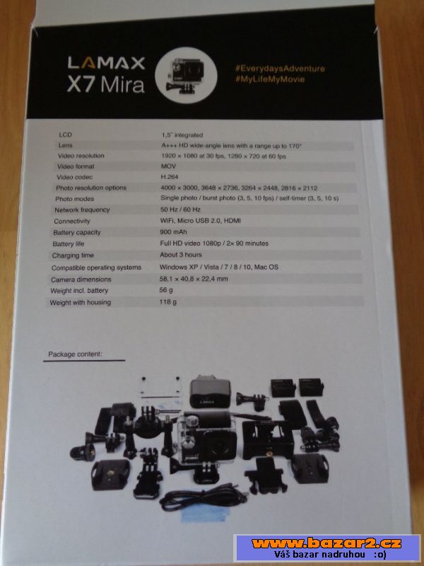 Kamera Lamax X7 Mira