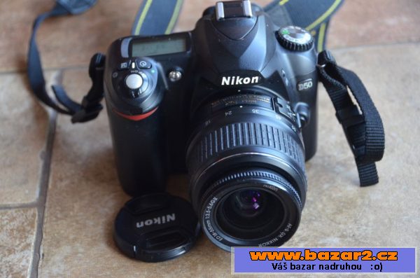 Nikon D50 + objektiv Nikkor 18-55G-