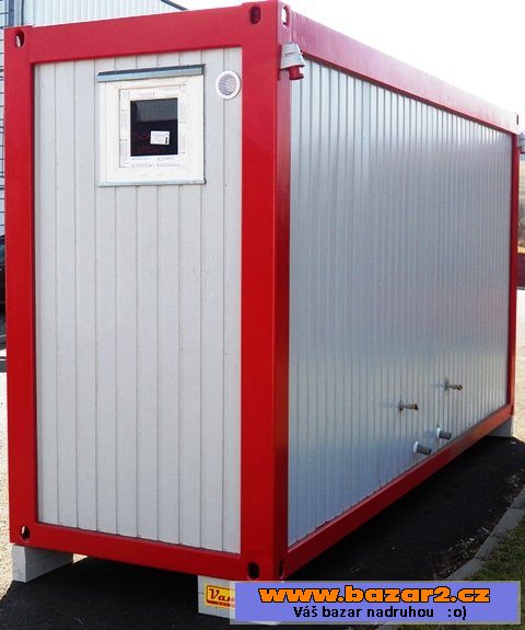 Kontejner 1,5x5 m - sprchy