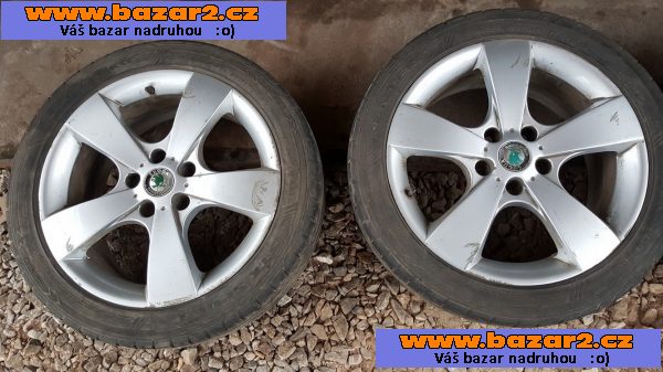 Alu orig. ŠKODA 1Z0601025D 5x112 7jx17 et54