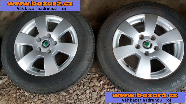 Alu orig. ŠKODA 1Z0601025R 5x112 6jx15 et47 