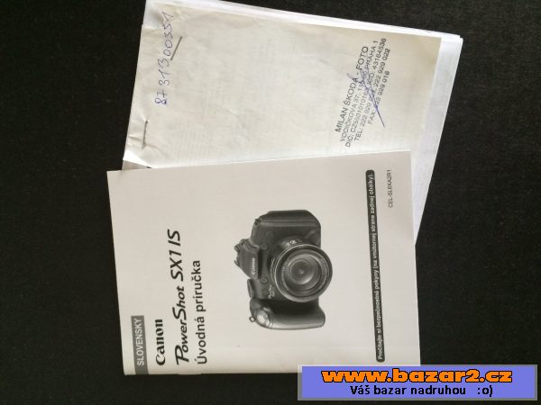 Prodám ultrazoom CANON PowerShot