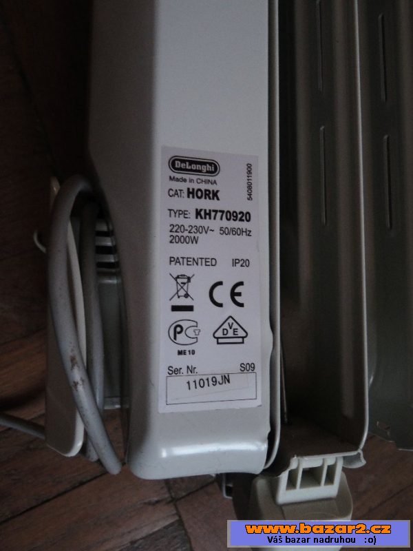 Olejový radiátor DéLonghi KH 770920