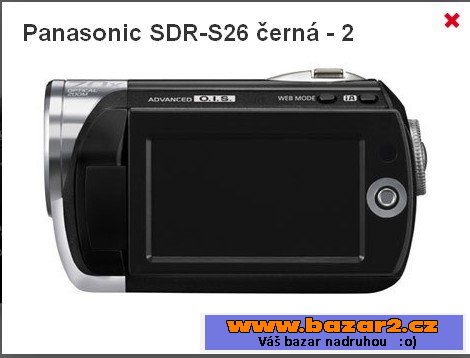 Digitální videokamera Panasonic