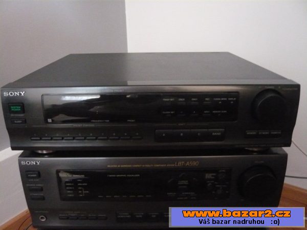 Krásná komponent. hifi sestava Sony
