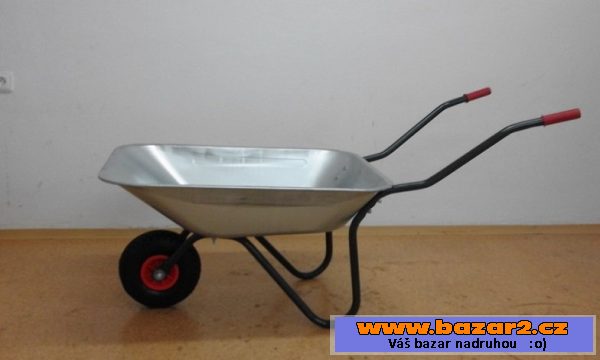 Kolečko stavební pozinkované 80l 