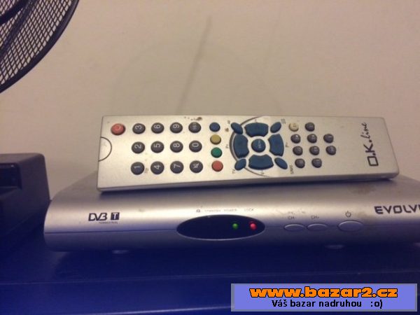Televize+set top box+anténa levně