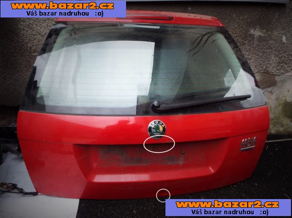 Zadní vrata Škoda Fabia 1