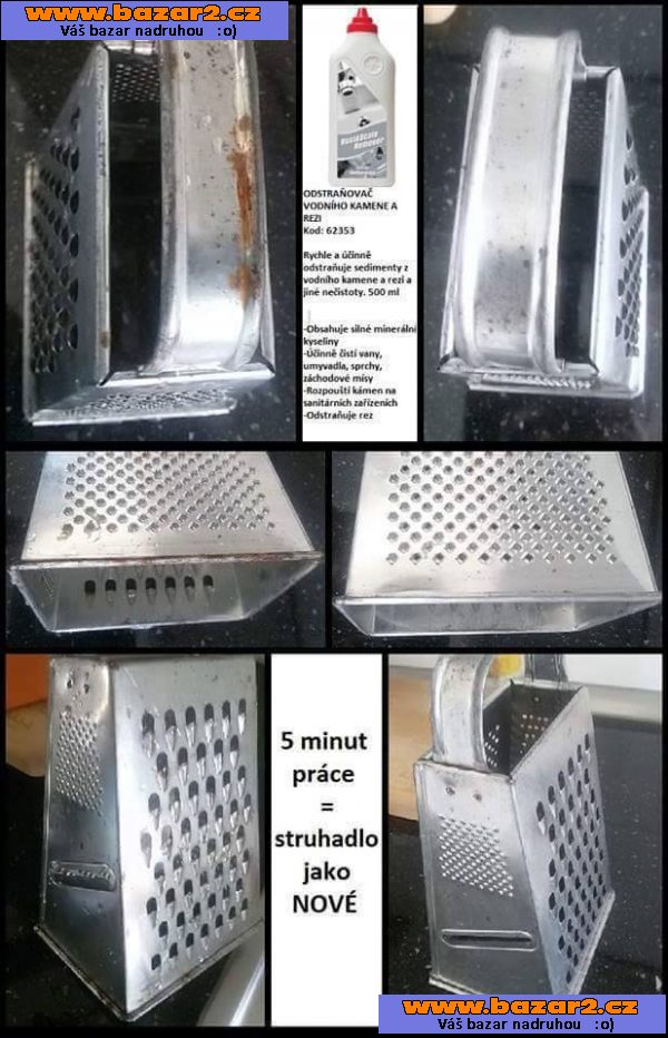 ODSTRAŇOVAČ VODNÍHO KAMENE A REZI 500ML