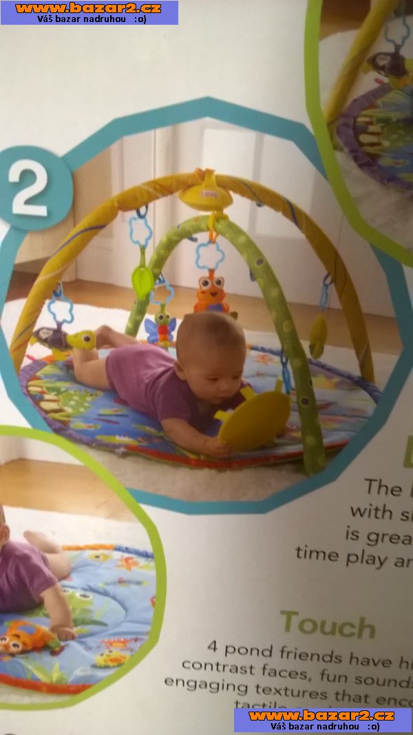 hrací deka s hrazdičkou Lamaze