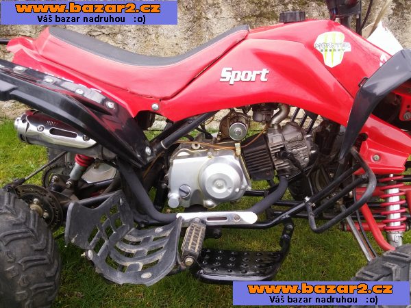 Čtyřkolka obsah 125ccm