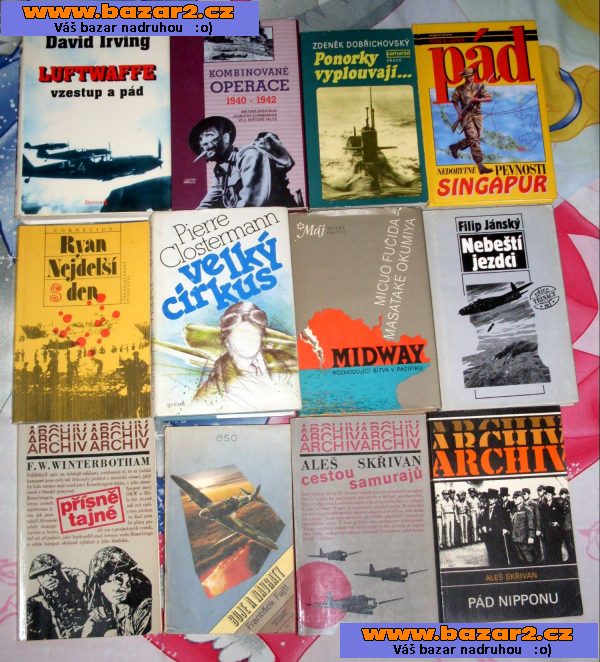 Prodám válečnou literaturu 