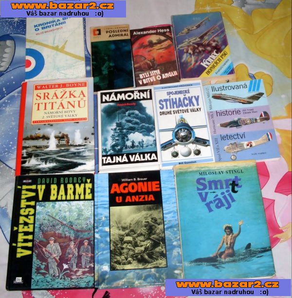 Prodám válečnou literaturu 