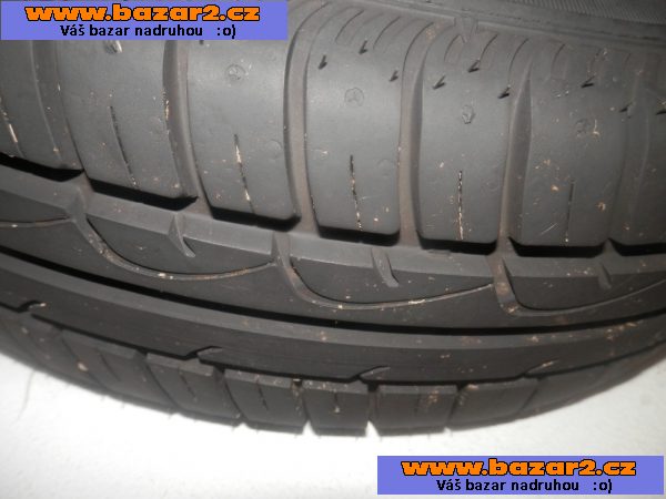 LETNI PNEU FULDA 165/70 R14+PLECH RAFKY NA SKODA FABIA