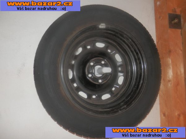 LETNI PNEU FULDA 165/70 R14+PLECH RAFKY NA SKODA FABIA