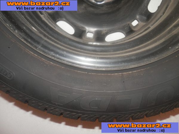 LETNI PNEU FULDA 165/70 R14+PLECH RAFKY NA SKODA FABIA